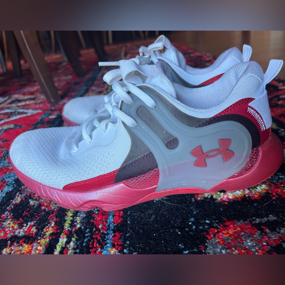 UNDER ARMOUR Team HOVR Apex 3 Training Shoes University of Wisconsin - Picture 2 of 10